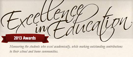 2013 Excellence in Education