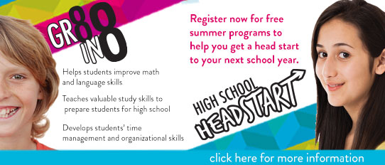 2013 Summer Programs