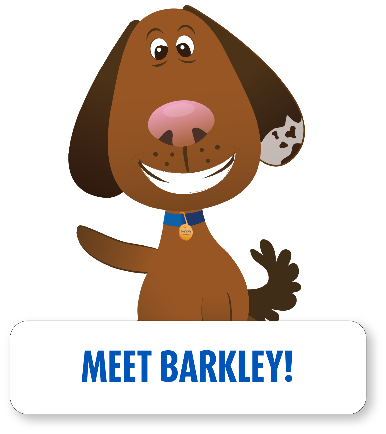 I'm Barkley! I'll be your guide to Kindergarten