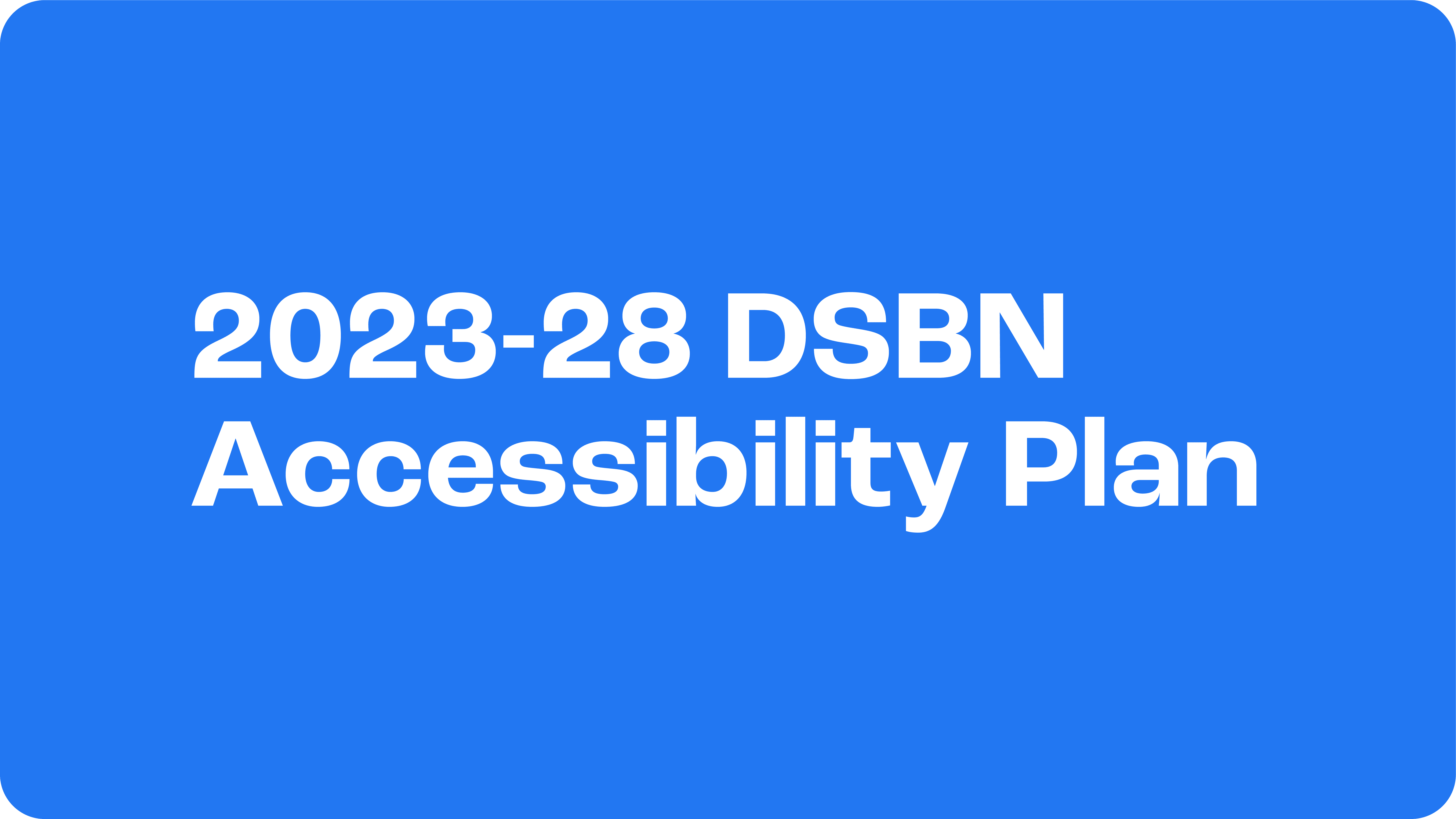 Accessibility Plan Button