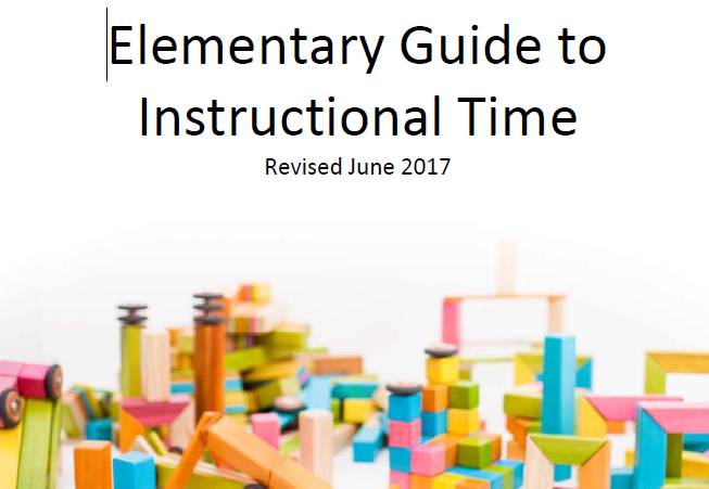 Guide to instructional time