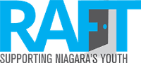 The RAFT Niagara Resource Service for Youth logo