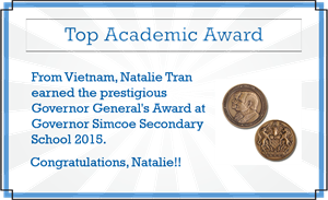 Top Academic Award Top Academic Award